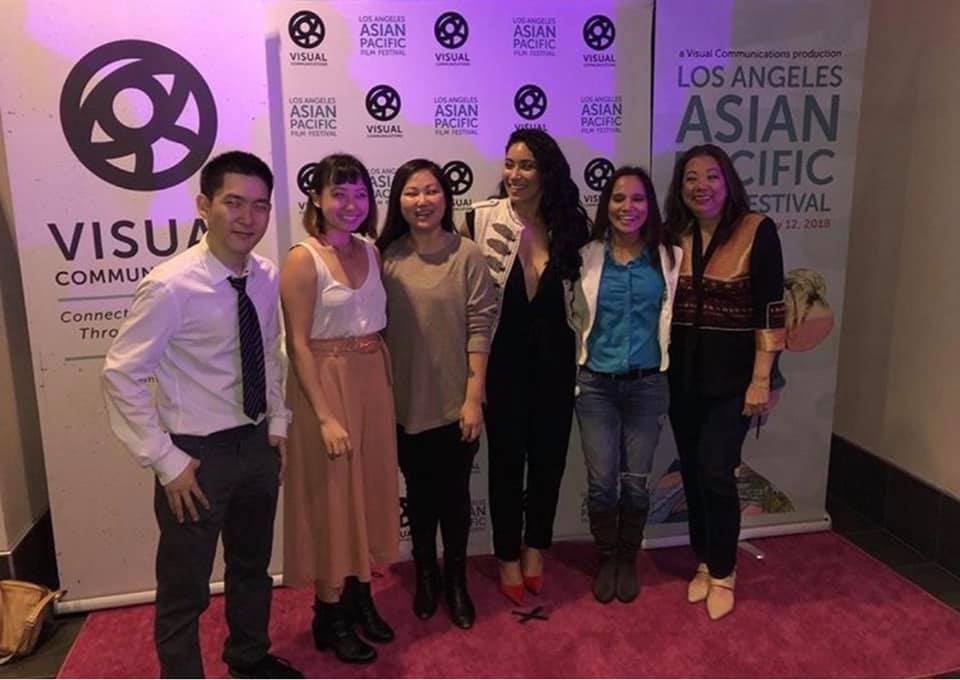 Cast/Crew of "Salamagan" at the LA Asian Pacific Film Festival