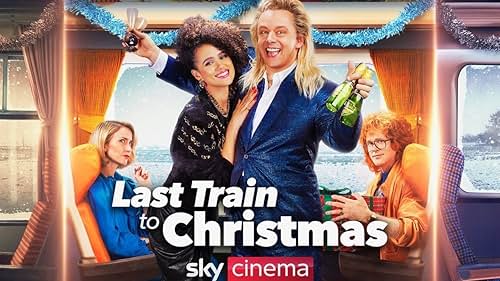 Cary Elwes, Michael Sheen, Katherine Kelly, and Nathalie Emmanuel in Last Train to Christmas (2021)