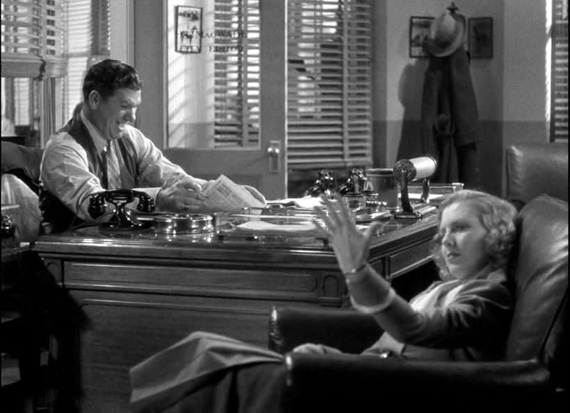 Jean Arthur and George Bancroft in Mr. Deeds Goes to Town (1936)