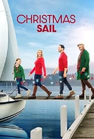 Terry O'Quinn, Katee Sackhoff, Patrick Sabongui, and Emma Oliver in Christmas Sail (2021)