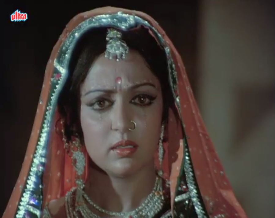 Hema Malini in Sharafat Chhod Di Main Ne (1976)