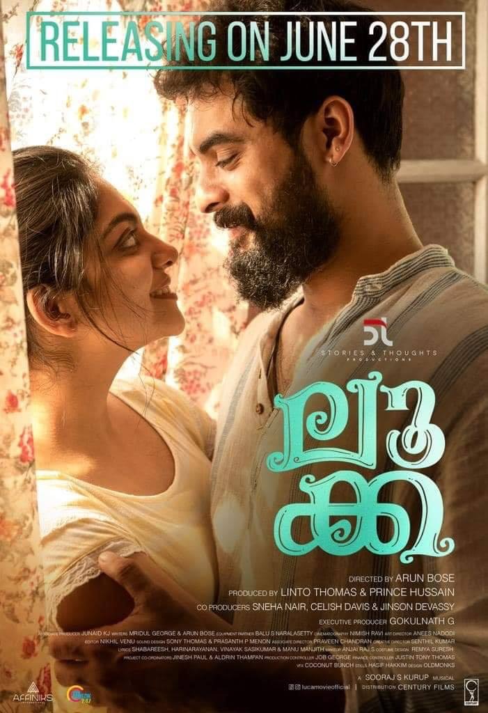 Tovino Thomas and Ahaana Krishna in Luca (2019)