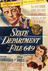 Virginia Bruce and William Lundigan in State Department: File 649 (1949)