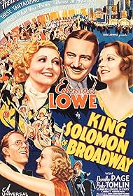 Louise Henry, Edmund Lowe, Dorothy Page, and Pinky Tomlin in King Solomon of Broadway (1935)