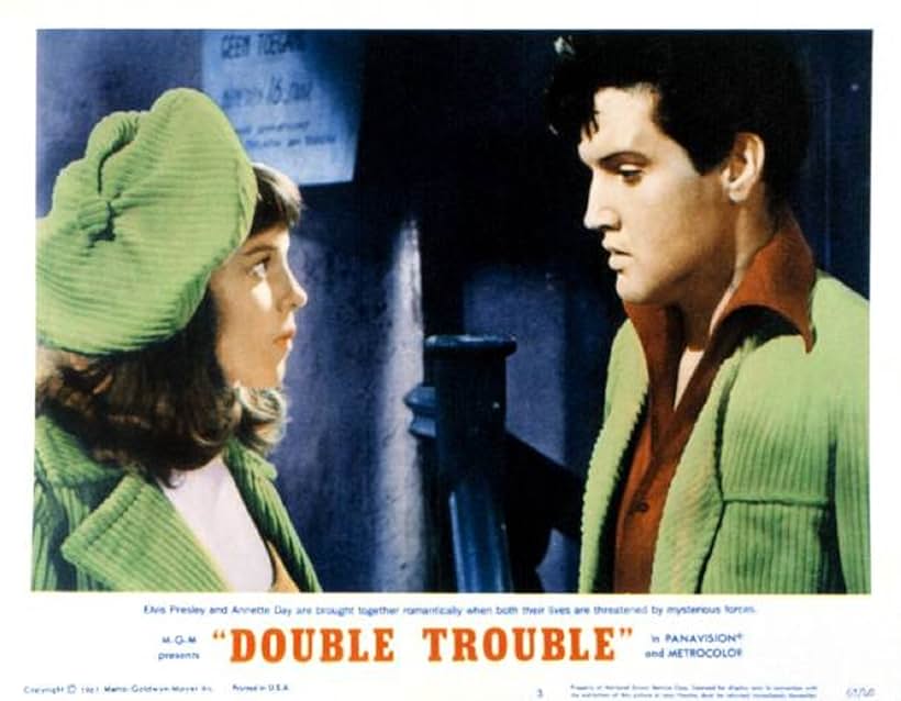 Elvis Presley and Annette Day in Double Trouble (1967)