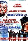 Alain Delon and Jean Gabin in Mélodie en sous-sol (1963)