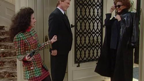 Fran Drescher, Lesley-Anne Down, and Daniel Davis in The Nanny (1993)