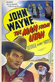 John Wayne and George 'Gabby' Hayes in The Man from Utah (1934)