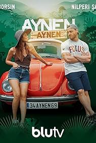 Kerem Bürsin and Nilperi Sahinkaya in Aynen Aynen (2019)