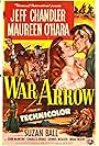 Maureen O'Hara and Jeff Chandler in War Arrow (1953)