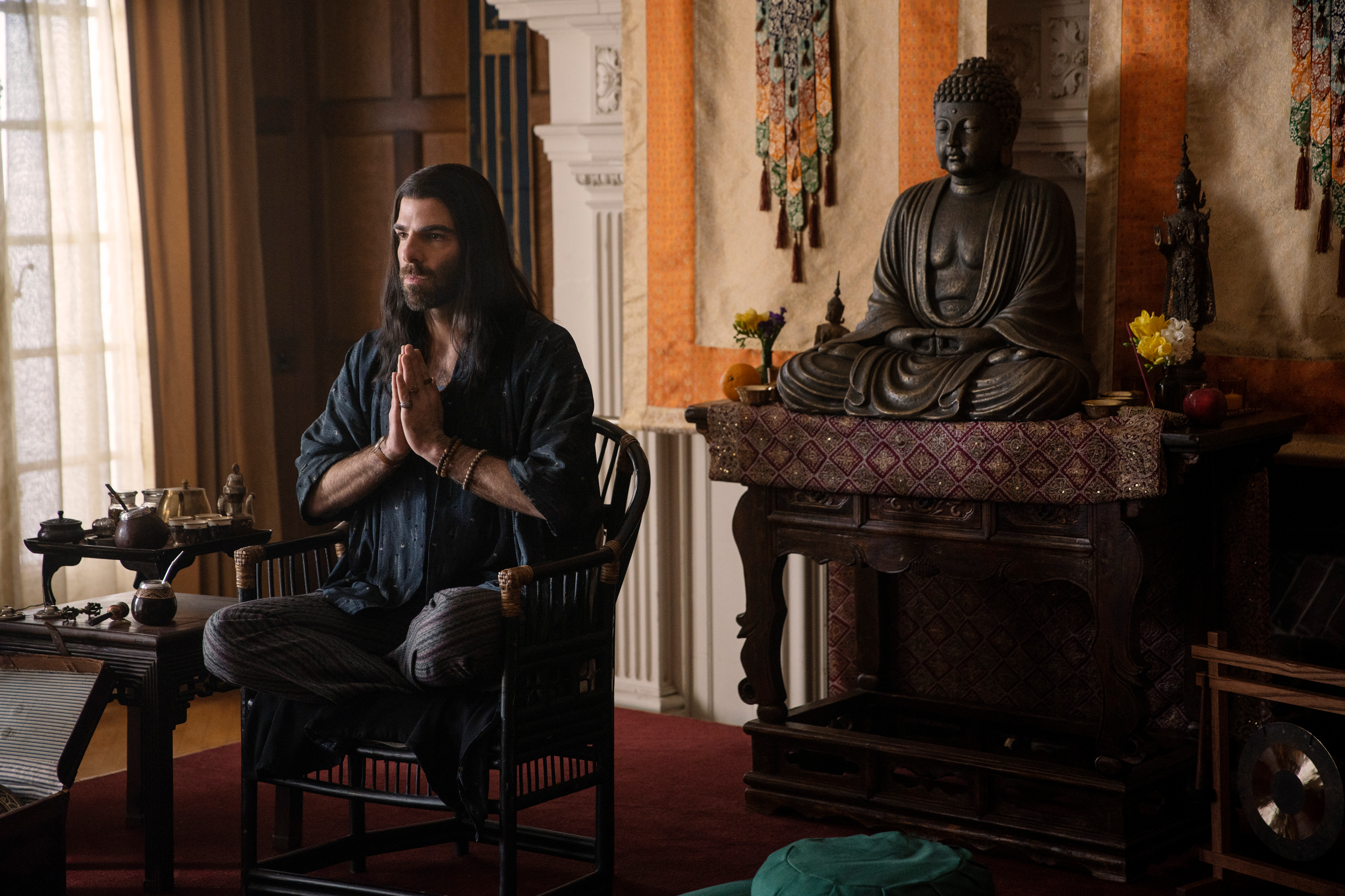 Zachary Quinto in The Silence (2020)