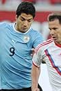 Luis Suárez in Russia vs Uruguay (2012)