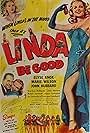 John Hubbard and Elyse Knox in Linda, Be Good (1947)