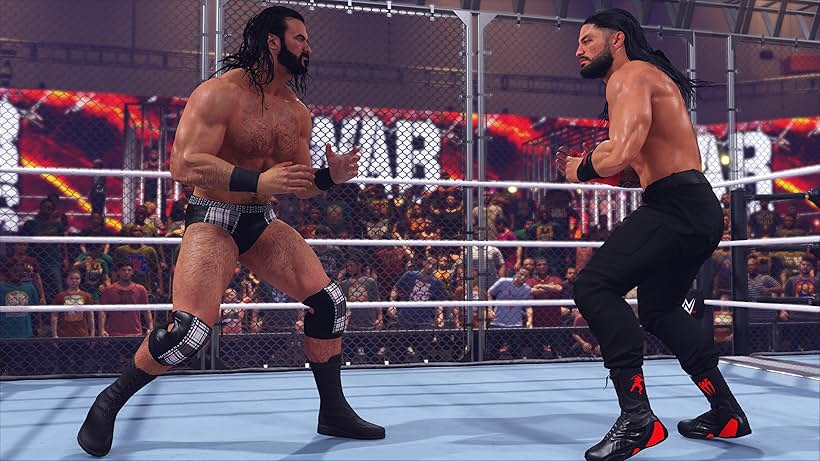 Drew McIntyre and Joe Anoa'i in WWE 2K23 (2023)