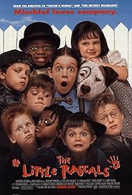 Ross Bagley, Blake Collins, Blake Ewing, Bug Hall, Brittany Ashton Holmes, Zachary Mabry, Petey, Sam Saletta, Travis Tedford, and Kevin Jamal Woods in The Little Rascals (1994)