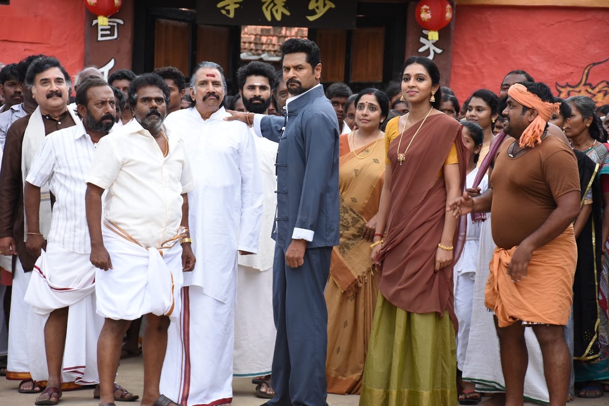 Prabhu Deva, Thangar Bachan, Chitra Lakshmanan, Lakshmi Menon, and Kaali Venkat in Yung Mung Sung