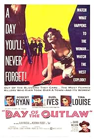 Tina Louise, Burl Ives, and Robert Ryan in Day of the Outlaw (1959)