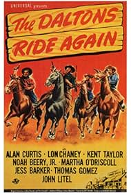 Noah Beery Jr., Lon Chaney Jr., Alan Curtis, and Kent Taylor in The Daltons Ride Again (1945)