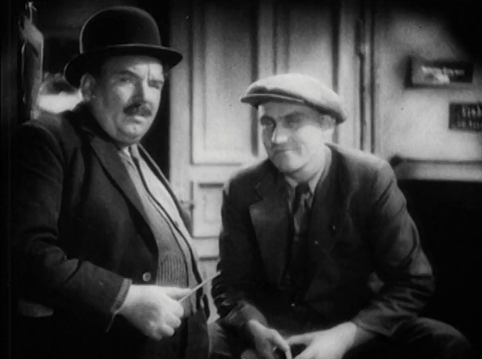 Albert Florath and Bernhard Minetti in Berlin-Alexanderplatz - Die Geschichte Franz Biberkopfs (1931)