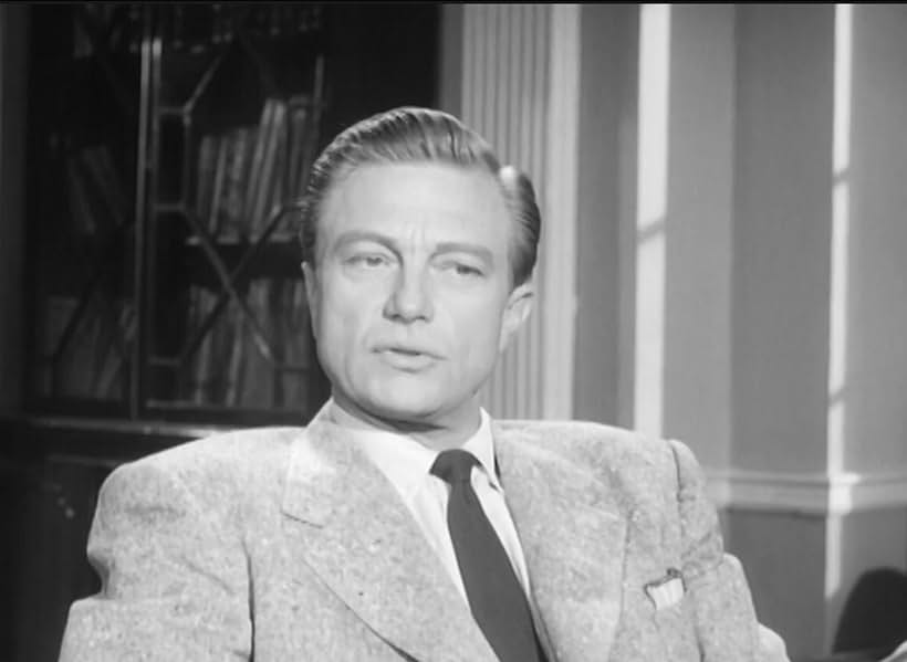 Richard Denning in Assignment Redhead (1956)