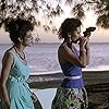 Olivia Brown and Saundra Santiago in Miami Vice (1984)