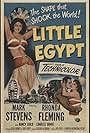 Rhonda Fleming and Mark Stevens in Little Egypt (1951)