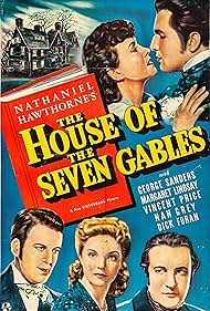 Vincent Price, George Sanders, Nan Grey, and Margaret Lindsay in The House of the Seven Gables (1940)