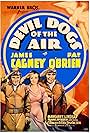 James Cagney, Pat O'Brien, and Margaret Lindsay in Devil Dogs of the Air (1935)