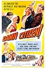 Keith Andes, Lynn Bari, Gene Evans, Jeffrey Stone, Margaret Hayes, and Edward Platt in Damn Citizen (1958)