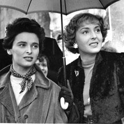 Lucia Bosè and Lea Padovani in Roma ore 11 (1952)