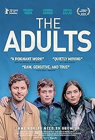 Michael Cera, Hannah Gross, and Sophia Lillis in The Adults (2023)