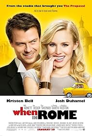 Kristen Bell and Josh Duhamel in Chuyện Tình Ở Rome (2010)