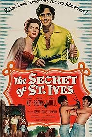 Vanessa Brown and Richard Ney in The Secret of St. Ives (1949)