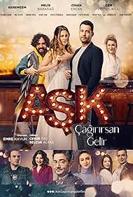 Deniz Isin, Gürgen Öz, Keremcem, Melis Babadag, Özgün Çoban, Cihan Ercan, Cem Zeynel Kiliç, Nil Keser, and Bahar Suer in Ask Çagirirsan Gelir (2022)