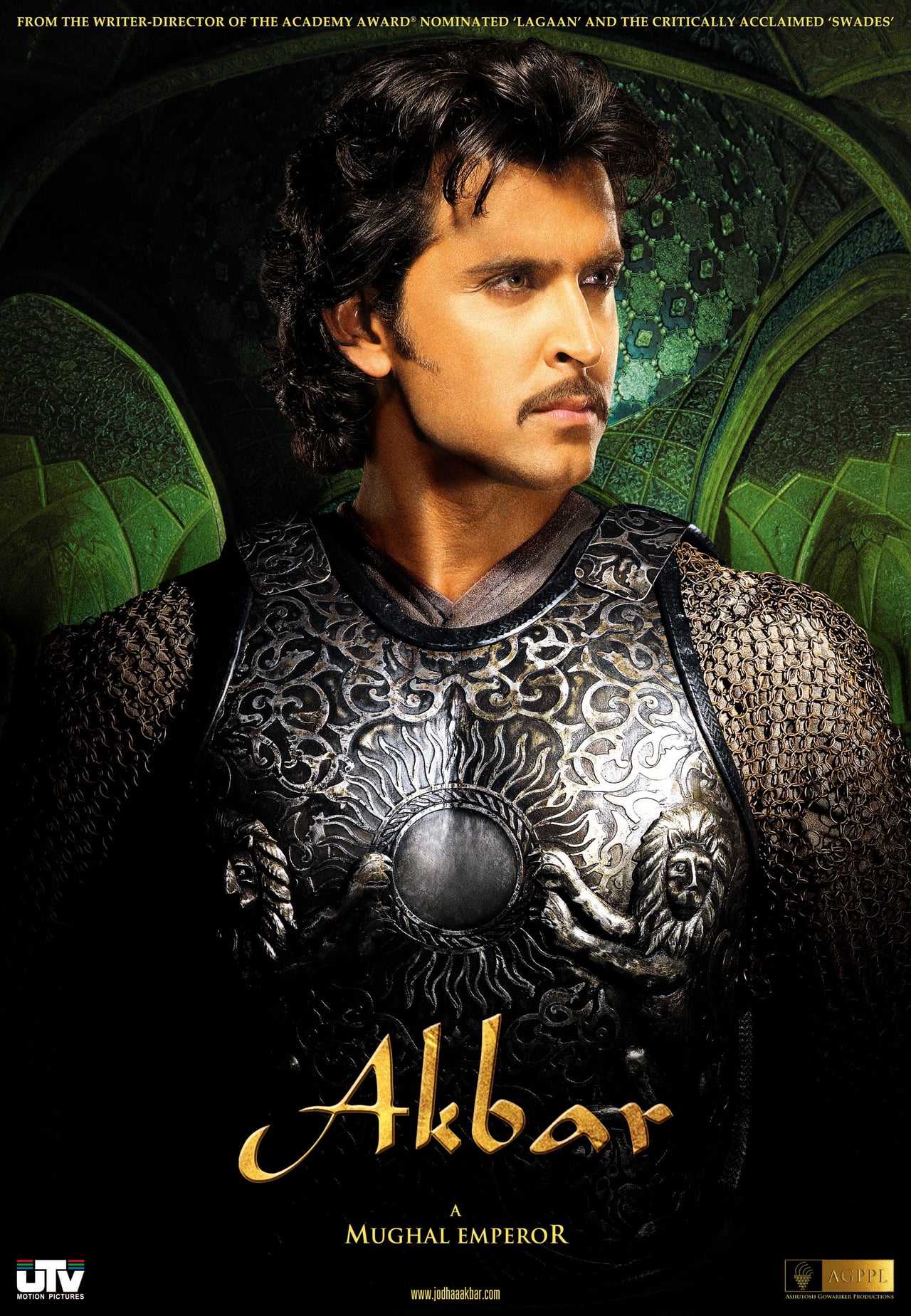 Hrithik Roshan in Jodhaa Akbar (2008)