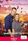 Bethany Joy Lenz and Luke Macfarlane in A Valentine's Match (2020)