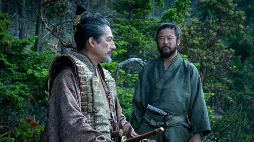 Tadanobu Asano and Hiroyuki Sanada in A Dream of a Dream (2024)