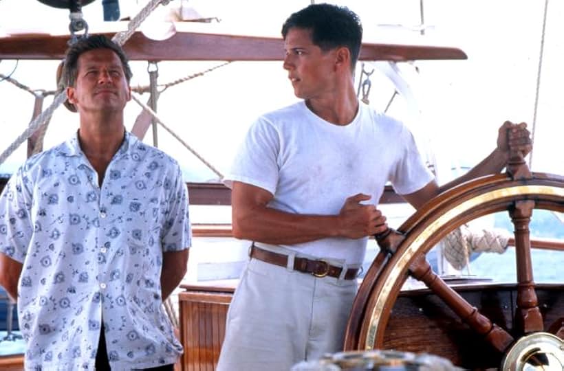 Jeff Bridges and Scott Wolf in White Squall (1996)