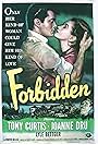 Tony Curtis, Lyle Bettger, and Joanne Dru in Forbidden (1953)