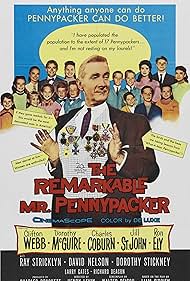 Jill St. John, Pamela Baird, Ahna Capri, Ray Ferrell, Joan Freeman, Mimi Gibson, Donald Losby, Diane Mountford, David Nelson, Terry Rangno, Mary Jane Saunders, Ray Stricklyn, Clifton Webb, Nancy DeCarl, David Harrison, Chris Van Scoyk, Jon Van Scoyk, and Donald Harrison in The Remarkable Mr. Pennypacker (1959)