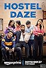 Utsav Sarkar, Shubham Gaur, Ahsaas Channa, Ayushi Gupta, Nikhil Vijay, and Luv Vispute in Hostel Daze (2019)