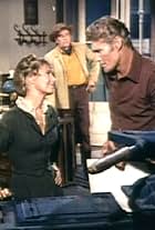 Lola Albright, Chuck Connors, and John Ireland in Branded (1965)