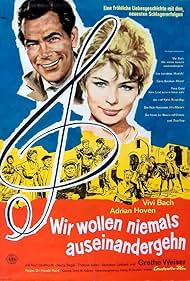 Vivi Bach and Adrian Hoven in Wir wollen niemals auseinandergehen (1960)