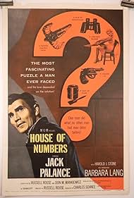 Jack Palance and Barbara Lang in House of Numbers (1957)