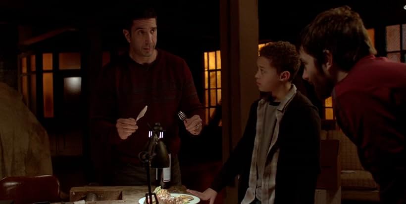 David Schwimmer, Jim Sturgess, and Elijah Jacob in Feed the Beast (2016)