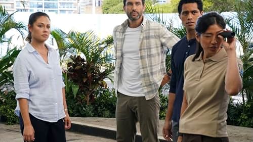 Vanessa Lachey, Alisa Allapach, Noah Mills, and Alex Tarrant in NCIS: Hawai'i (2021)