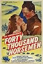 Betty Bryant and Grant Taylor in 40,000 Horsemen (1940)