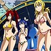 Cherami Leigh, Colleen Clinkenbeard, and Brittney Karbowski in Fairy Tail (2009)