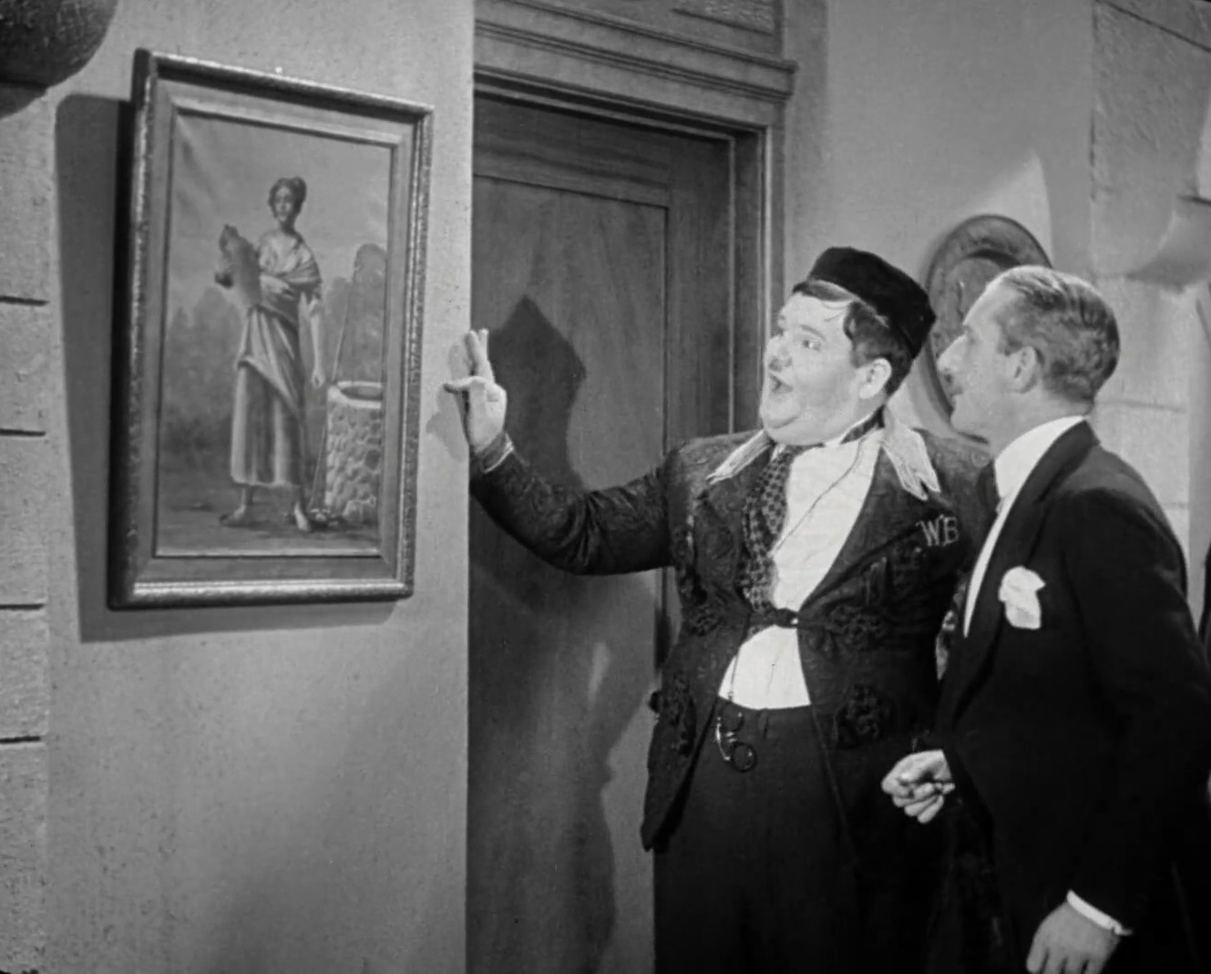 Oliver Hardy and Charles K. Gerrard in Another Fine Mess (1930)