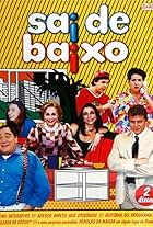 Aracy Balabanian, Tom Cavalcante, Miguel Falabella, Luis Gustavo, Cláudia Jimenez, and Marisa Orth in Sai de Baixo (1996)